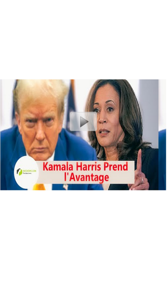 Présidentielle américaine : des sondages donnent Harris devant Trump dans trois États-clés