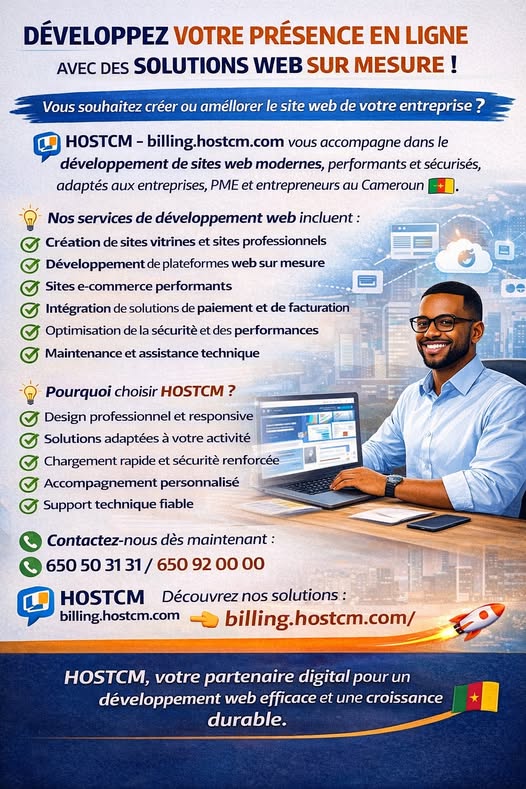 Développez votre Présence en Ligne avec des Solutions Web Sur Mesure !